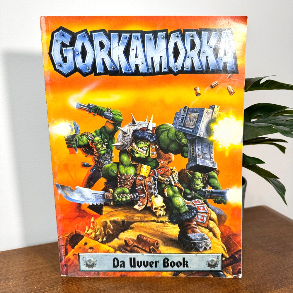 Warhammer 40K Gorkamorka Da Uvver Book Rulebook Games Workshop 1997 Vintage